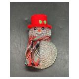 Fun and festive plastic light up snowman brooch…..needs battery