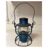 DIETZ No. 999 Kerosene Railroad Lantern with clear globe…..G.M. & O.R.R.