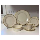 Eternal by LENOX 6-piece place setting….dinner plate, salad plate, dessert plate, fruit bowl, cup/saucer