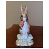Vintage “Fierce Bad Rabbit” Porcelain Beatrix Potter Figurine- Beswick England…..Copyright 1977