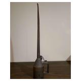 Vintage I.C.R.R. Railroad Oil Can….25-1/2” tall