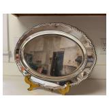 Vintage Oval Silverplate Platter (4409 Webster Wilcox)…..19 x 13