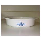 Vintage Corning Ware Blue Cornflower 8” pie plate….no chips or cracks