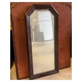 Antique FURST LINE wall mirror…..11-1/2 x 25 tall