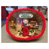 Adorable vintage handcrafted Santa’s Workshop shadow box…..9 x 7-1/4