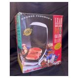NIB George Foreman Lean Mean Fat Reducing Grilling Machine
