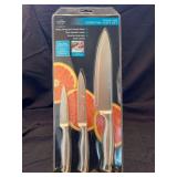 NEW The Sharper Image Stainless Essential Knife Set