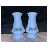 Nikko Christmastime Salt and Pepper Shakers in original box