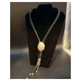 Statement lariat western style necklace from  Chico’s