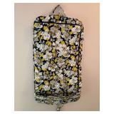 Very nice (like new) Vera Bradley hanging garment bag with shoulder strap