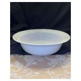 Corning White Flora Casual Elegance Casserole Serving Bowl…..11-3/4”D x 3-1/2” tall