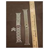Two(2) 38mm Stainless Apple Watch Bands...