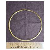 Ladies 14K gold Italian omega style choker 41.2 total grams...