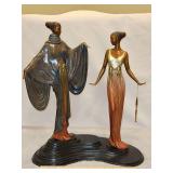 Erté Treasures in Bronze Limited Edition "Dream Birds" Signature Stamped & Numbered 215/500 w/COA & Cert. of Value...