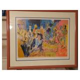 Large Beautiful Framed 48.25x40.25" Original Serigraph Silk Screen Print of "My Fair Lady" by LeRoy Neiman Signed & Numbered 292/300 w/COA & Appraised Value...