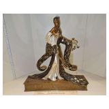 Erté Limited Edition Bronze "Rigoletto" Signature Stamped & Numbered 32/375 w/COA & Certificate of Value...