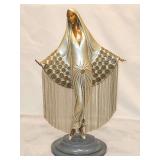 Erté Limited Edition Bronze "Beloved" Signature Stamped & Numbered AP 26/37 w/Certificate of Value...