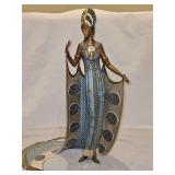 Erté Treasures in Bronze Limited Edition "IRAS" Signature Stamped & Numbered 410/500 w/COA & Cert. of Value...