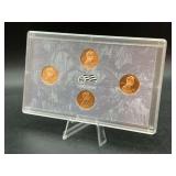 2009 US MINT Lincoln Bicentennial One Cent Proof Set in original box with COA