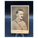 Rare circa 1930s Adolf Hitler photo postcard - certified by the Gettysburg Museum of History to be authentic and with COA and other supporting paperwork