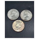 (3) 2006 Kennedy Half Dollars…..2 are mint mark D and 1 is mint mark P