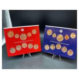 (2) U.S. MINT Uncirculated 2019 Coin Sets - Denver and Philadelphia mints