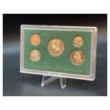 1996 United States Proof Set in original box with spec sheet and COA