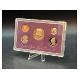 1990 United States Proof Set in original box with spec sheet and COA