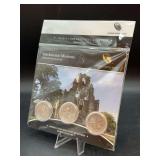 2019 3-Quarter Set San Antonio Missions - National Historical Park Uncirculated and Proof Silver US Mint “America The Beautiful” coins…..info on COA indicates 5.670 grams