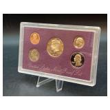 1991 United States Proof Set in original box with spec sheet and COA