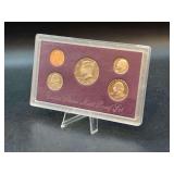 1992 United States Proof Set in original box with spec sheet and COA