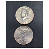 (2) 2010-P Kennedy Half Dollars