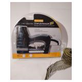 Stapler/Nailer 2 in 1, electric, Fasten Pro brand, new, never opened, untested. With roll of nails, not sure if they fit.