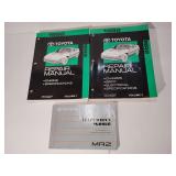 1992 TOYOTA MR2, Owners Manual, Toyota Repair Manuals Volumes 1 & 2, HKS Performance Power Flow installation manual, Original Dealer Color Brochures 2 - 1992, 1 - 1994.