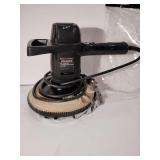 Polisher Black & Decker, 8" diameter, random orbit action, 1/3 HP. 3 Fleece Polisher Bonnets. Plugged in, works. Used