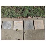 Slate Tile Approx. 400 pieces, low count to consider the broken ones.