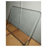 Glass Only Short Rectangle slight beveled edge, 1/4" thick, 26 3/4" x 23