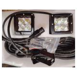 PRO COMP LED S4 SPORT LIGHTS/FLOOD TWO (2) PAIR PACKS, total 4 lights, one box missing. New.