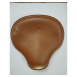 INDIAN BOBBER SEAT ASSEMBLY, TAN, (ANNIVERSARY EDITION) PART # 2686486-LTA SIEGE/SEAT, seat has some indentions and scuffing, NEW NEVER INSTALLED, one screw missing from braket