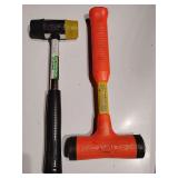 1 Nupla 16oz Strike Pro, 1 Pittsburgh Soft Face Mallet