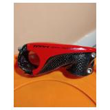 New Temani Mountain Bike 3K Carbon Fiber Stem 31.8-110mm x 80, Red