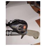 Ryobi V-Mag 40 reel, Berkley Trilene Phazer Graphite reel. Used