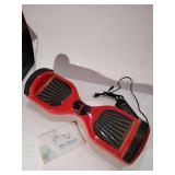Self-balancing Electric Scooter, Red. Used untested.
