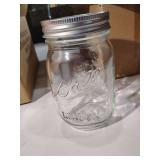 12 - 12 oz. Mason Jars