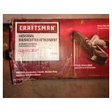 Craftsman Universal Brushcutter Attachment Model No. 358.792444, used with 4 cycle gas trimmer not included
