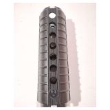 AR15 Super Slim 2-Piece Drop-In Car Length Rail System for Carbine Length AR15 with Barrel Nut & Round Front Cap