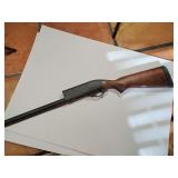 Remington 870 Express 12 Gauge Home Defense Wood Stock. S/N #CC02325F. It is in a state of modification and is not operable as is. Used. Adding two barrels.