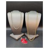 Grouping of (3) nice costume necklaces…..right is by Sarah Coventry