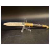 Modern Reproduction of Civil War Era Gentleman / Officer Pocket Knife…..8-1/4” long fully open…..4-1/2” closed