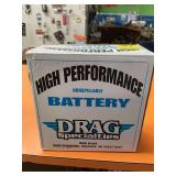 High performance battery, sizing as shown